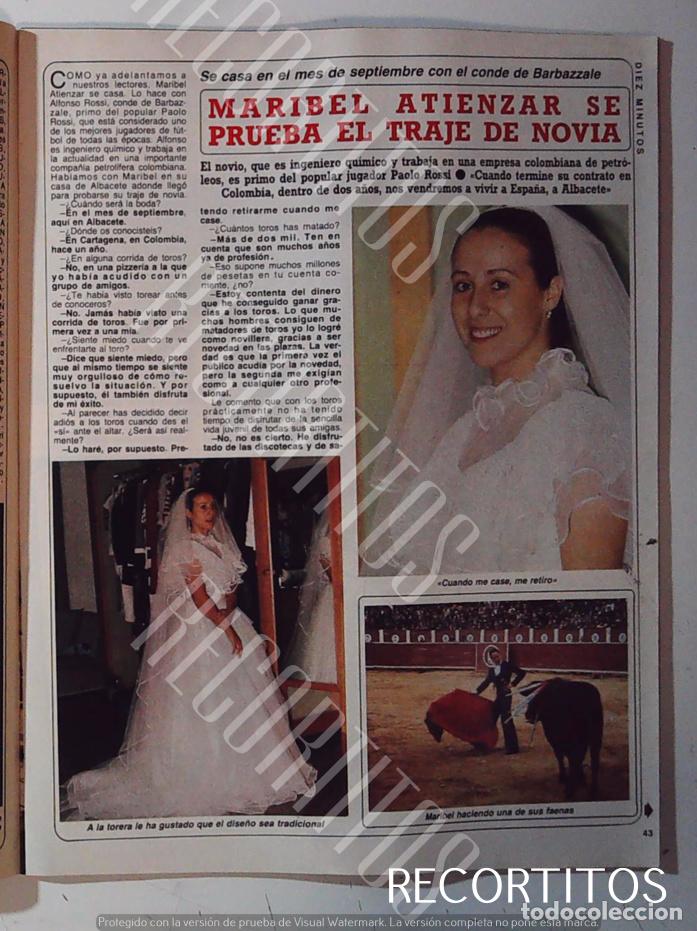 Cin&eacute;ma: MARIBEL ATIENZAR DE NOVIA TORERA