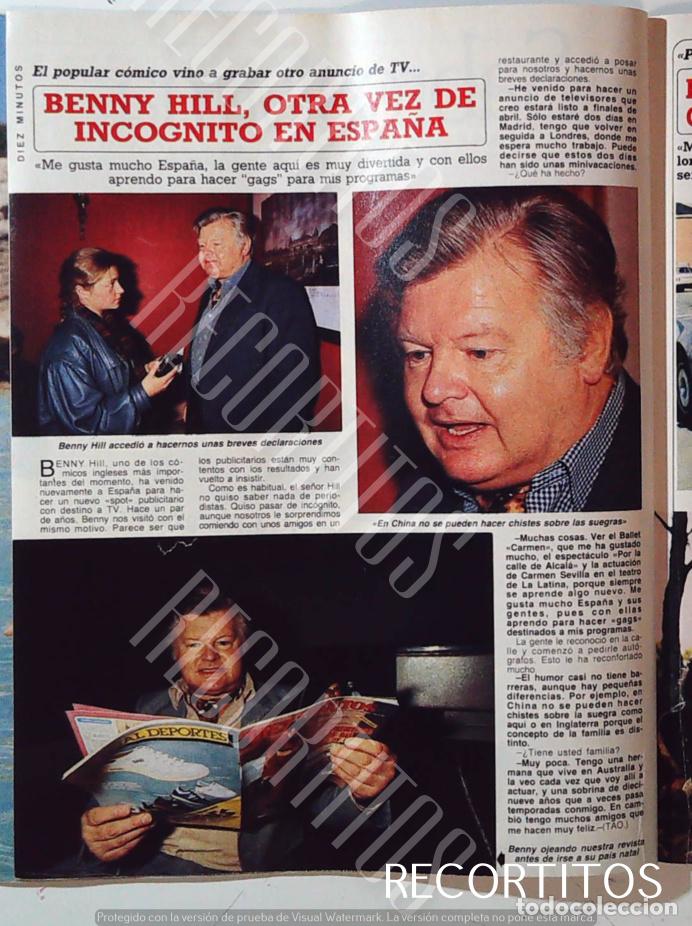 Cinema: BENNY HILL 1984 ANUNCIO PARA TV