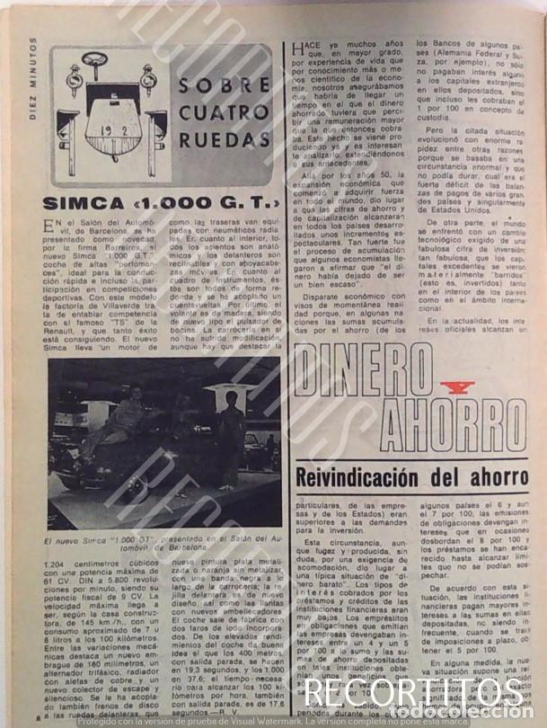 Cinema: simca 1000 gt motor auto