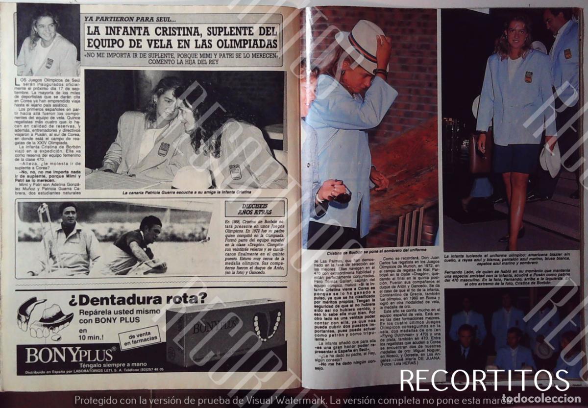 Cine: la infanta cristina en vela en los juegos olimpicos