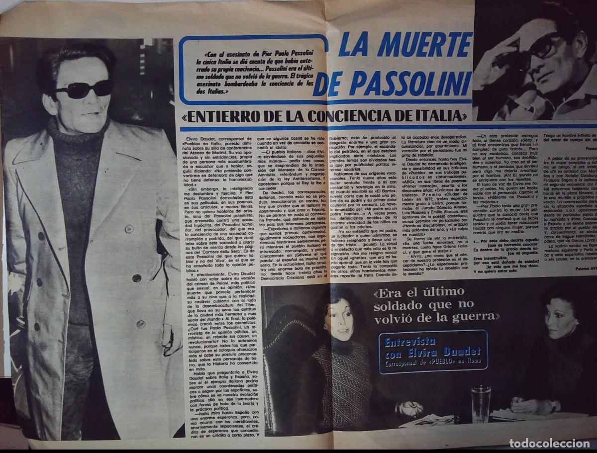 Cine: pier paolo pasolini el entierro - Foto 1