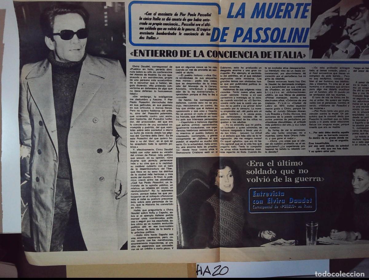 Cine: pier paolo pasolini el entierro - Foto 2