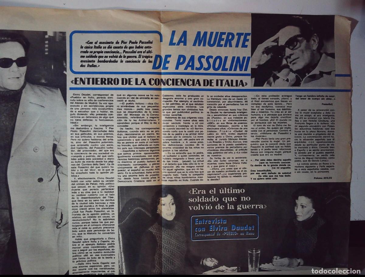 Cine: pier paolo pasolini el entierro - Foto 3