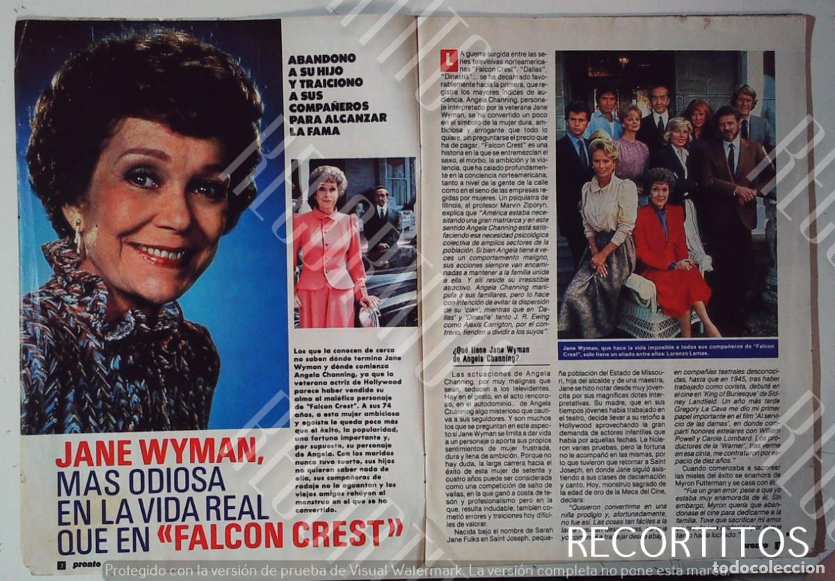 Cin&eacute;ma: falcon crest jane wyman lorenzo lamas angela chaning ana alicia
