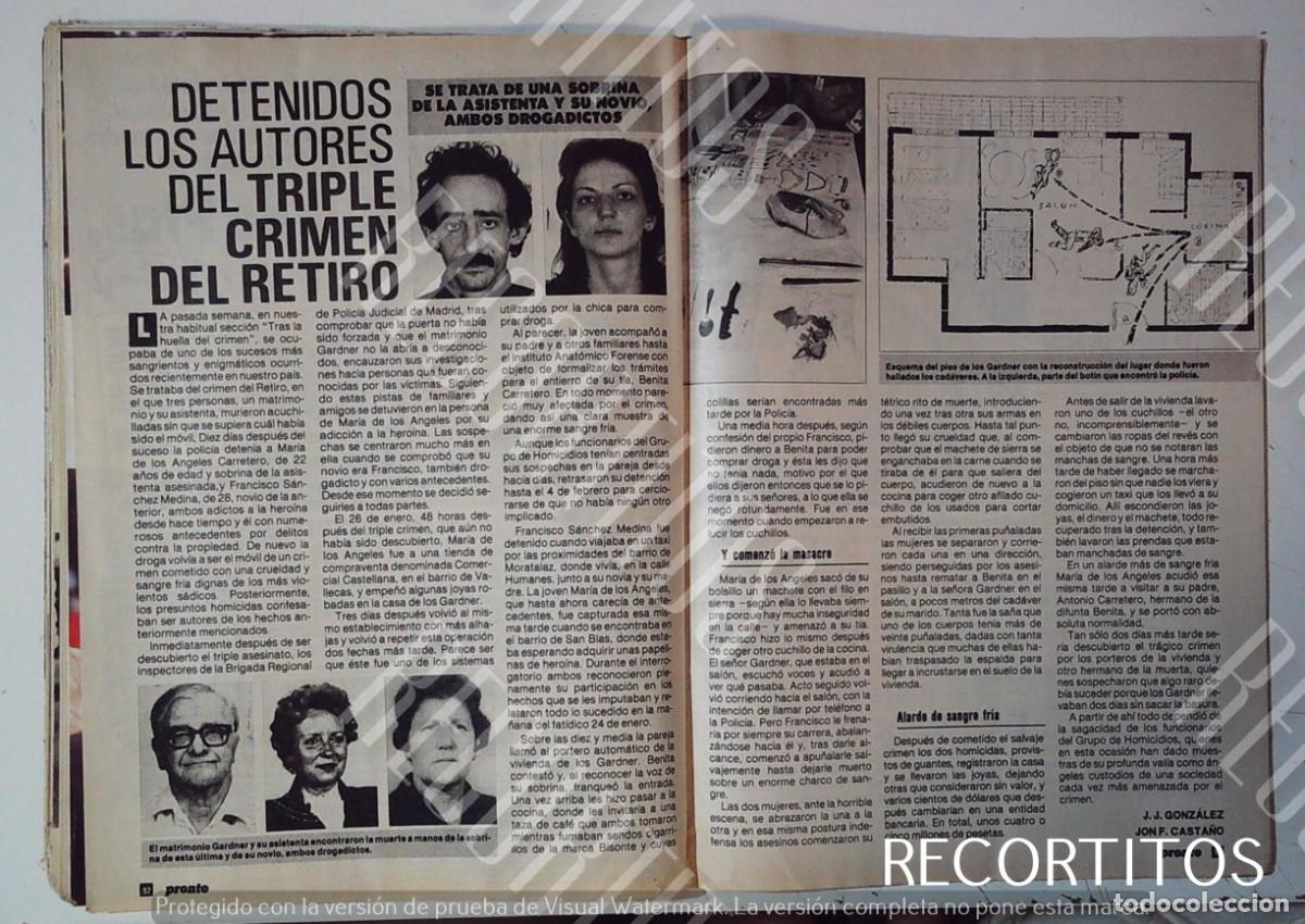 Cin&eacute;ma: triple crimen del retiro