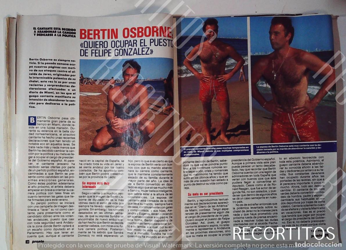 Cine: bertin osborne cantante 1988 - Foto 1