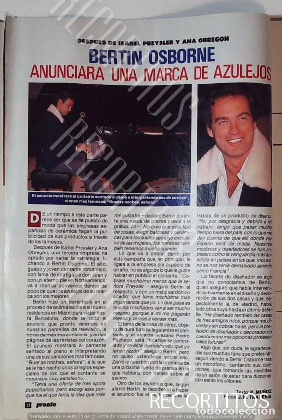 Cine: bertin osborne cantante 1988 - Foto 2
