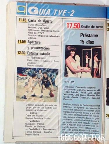 Cine: CV conchita velasco CONCHA - Foto 1