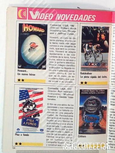 Cinema: howard en nuevo heroe critters quicsilver kevin beacon