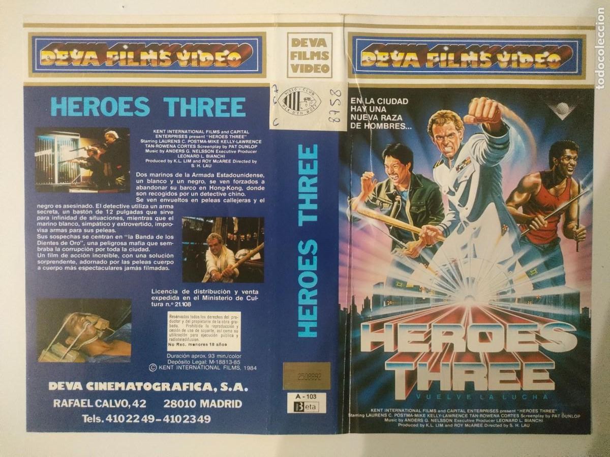 Cine: CARATULA - HEROES THREE BETA DEVA - Foto 1