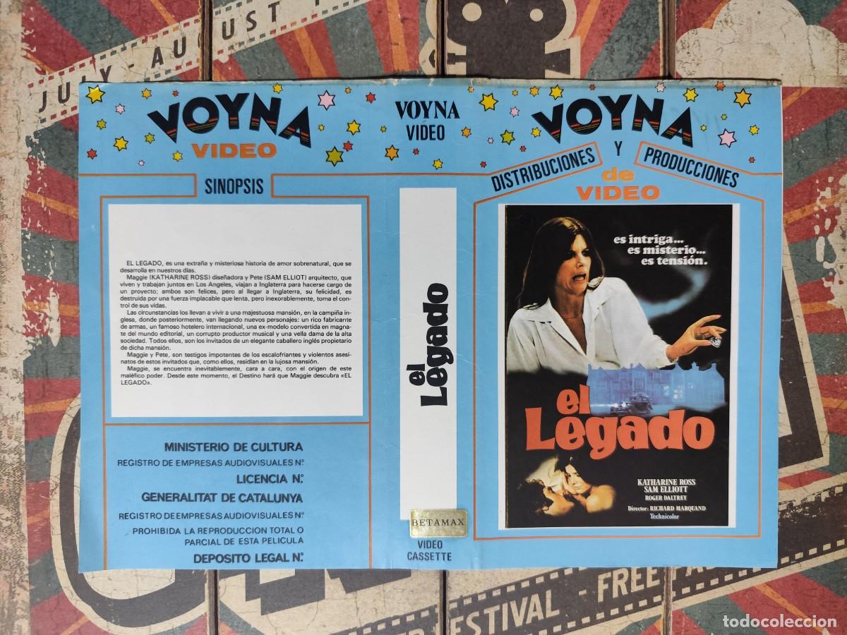 Cine: Car&aacute;tula Beta El legado - Foto 1