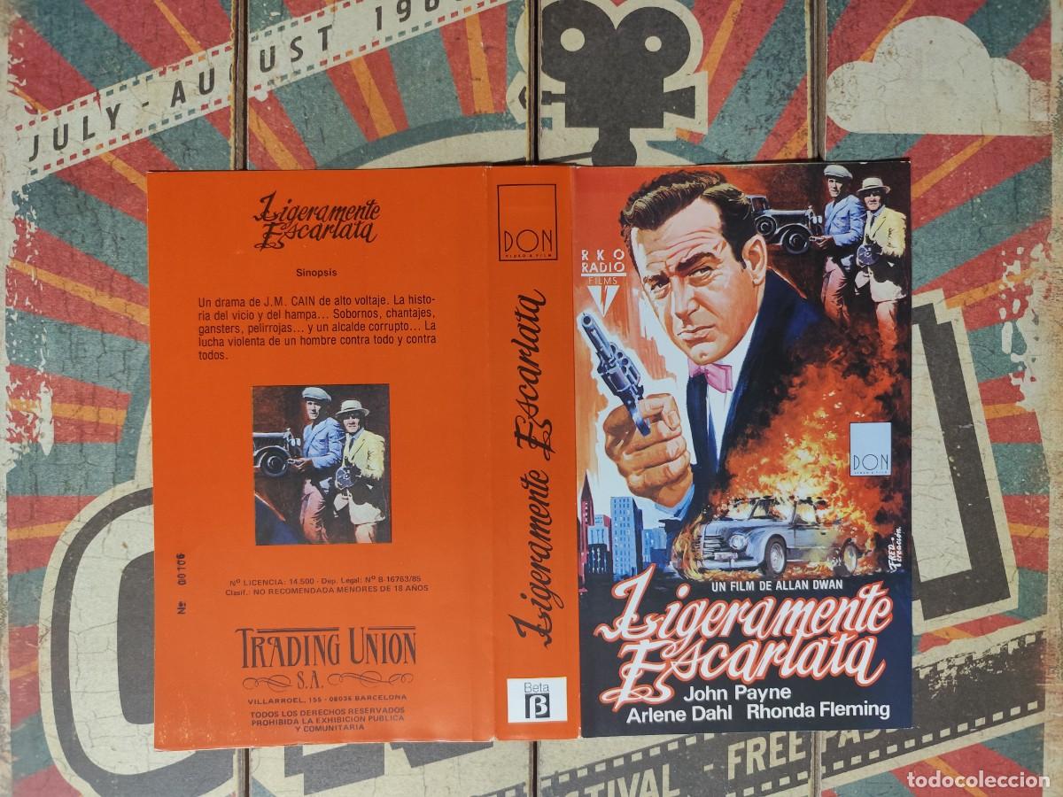 Cine: Car&aacute;tula Beta Ligeramente escarlata - Foto 1