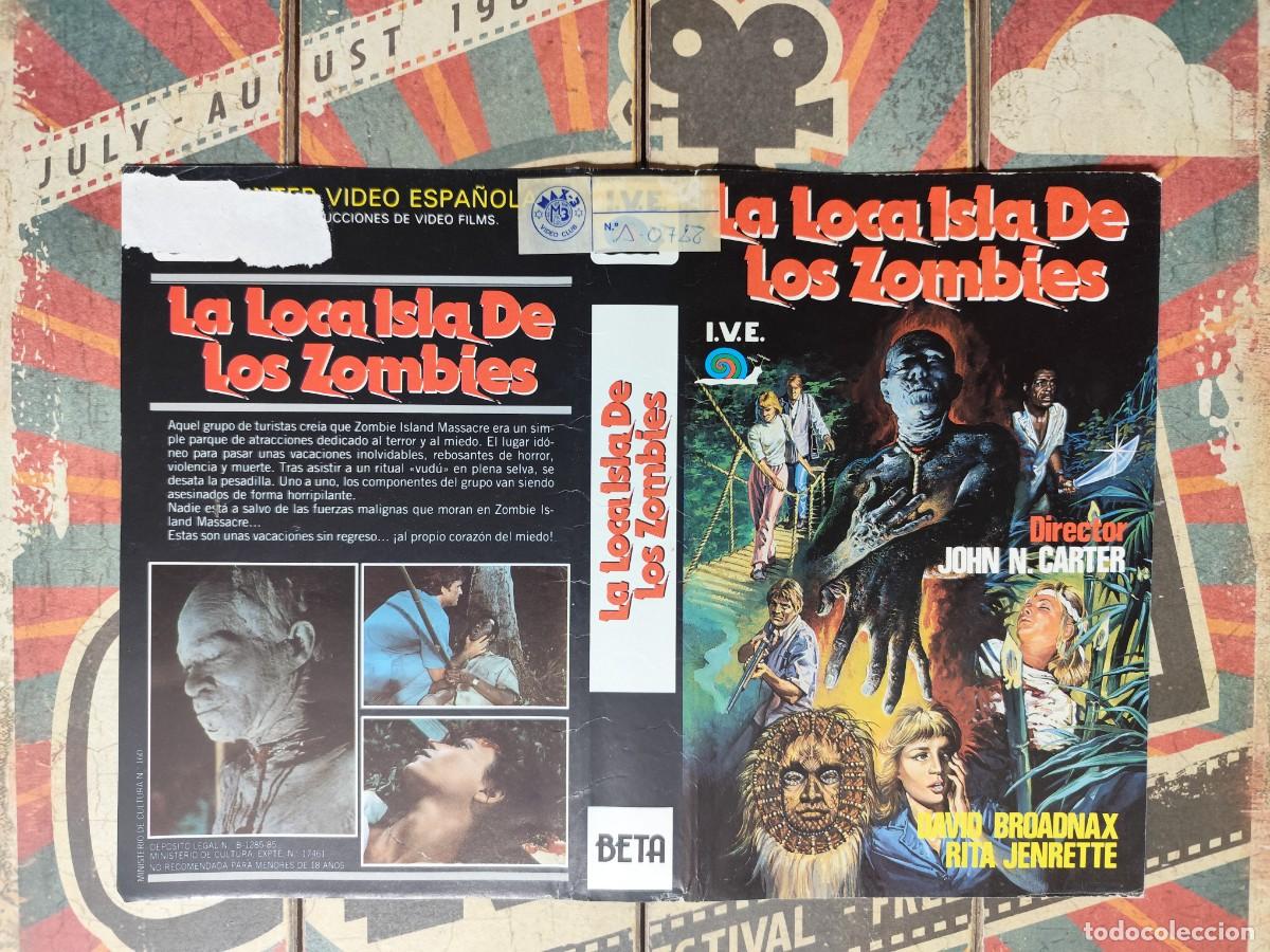 Cine: Car&aacute;tula Beta La loca isla de los zombies - Foto 1