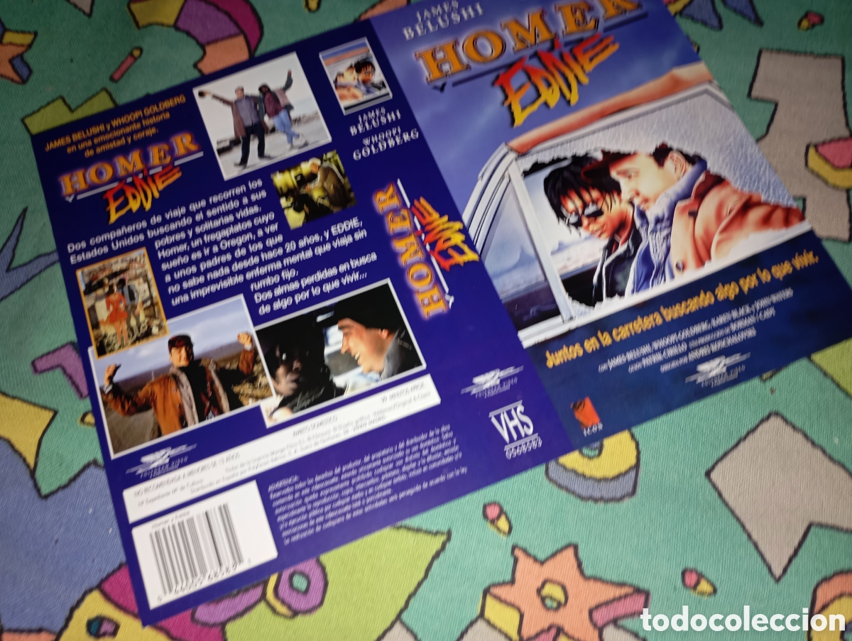 Cine: Car&aacute;tula vhs- Homer y eddie