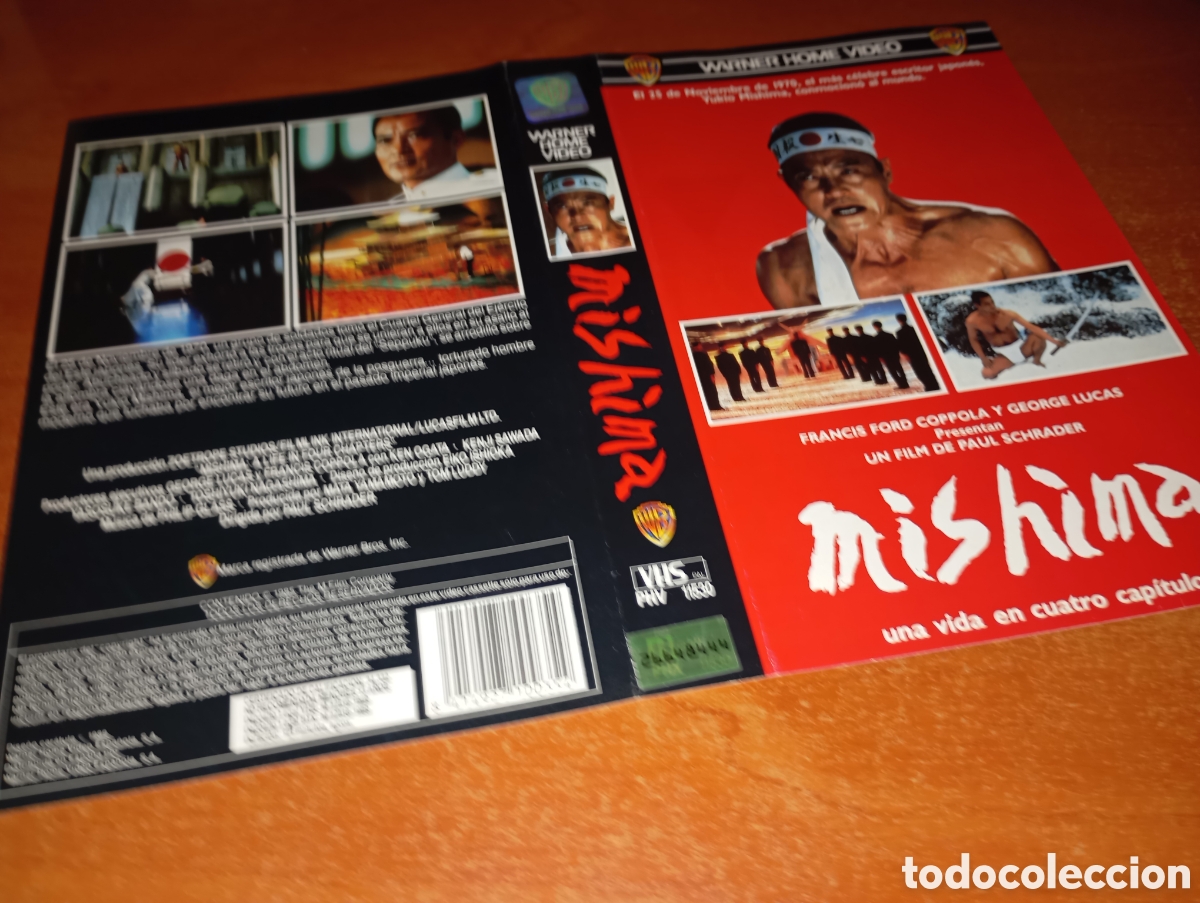 Cine: Caratulas- vhs- mishima- cg - Foto 1
