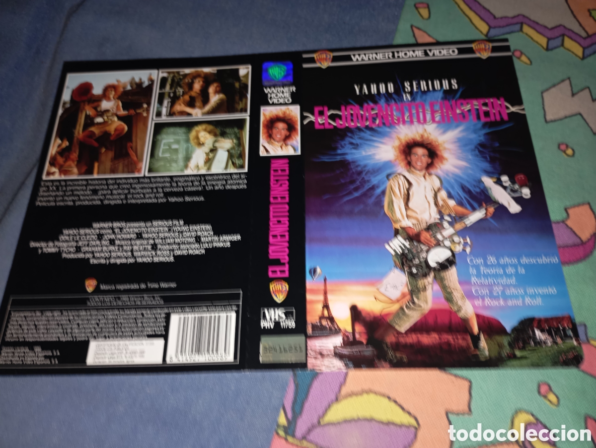 Cine: Car&aacute;tula vhs- el jovencito einstein - Foto 1