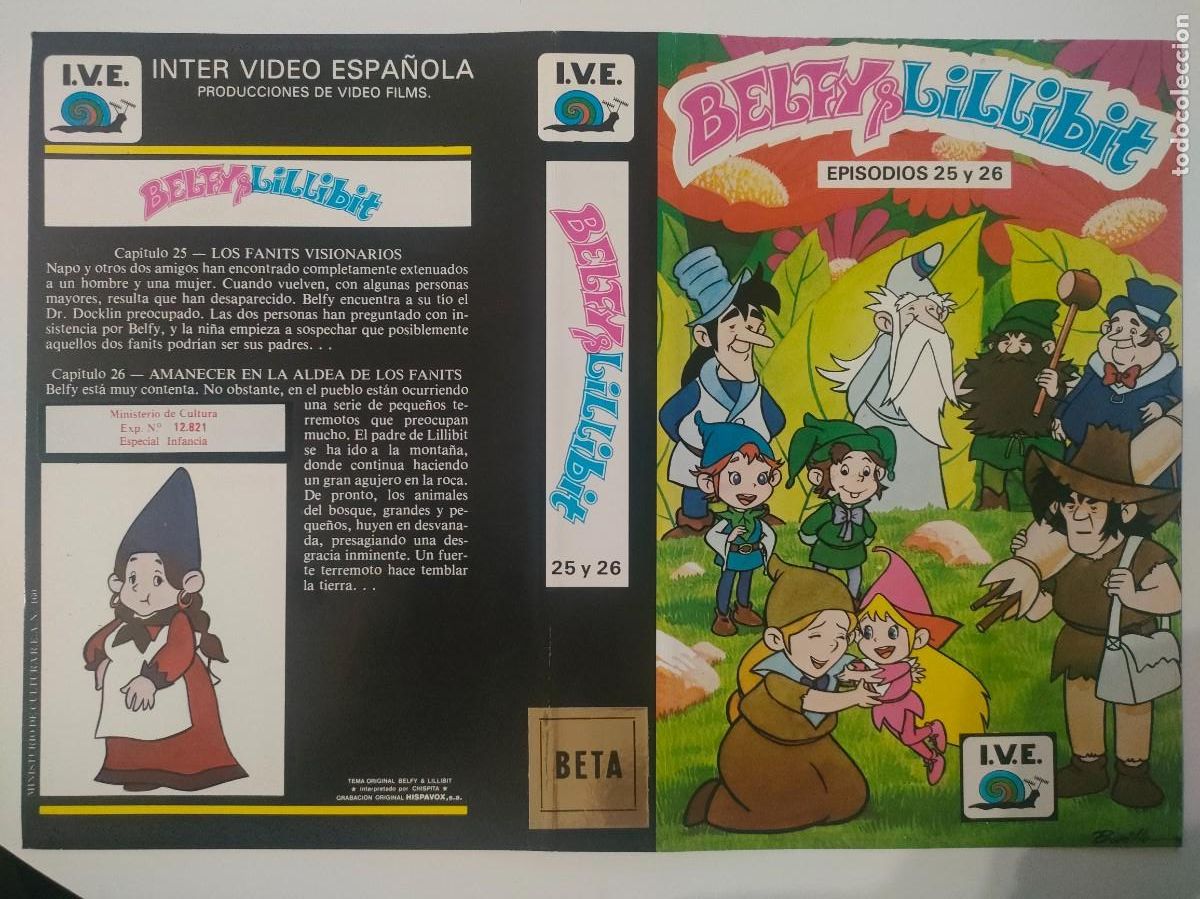 Cine: CARATULA - BELFY Y LILLIBIT IVE BETA - Foto 1