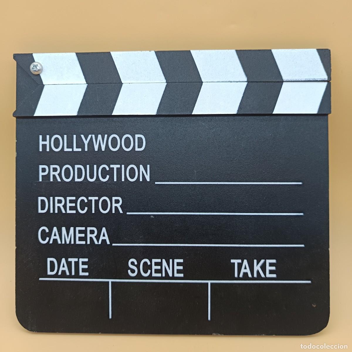 Cine: CLAQUETA DE CINE DE MADERA - Foto 1