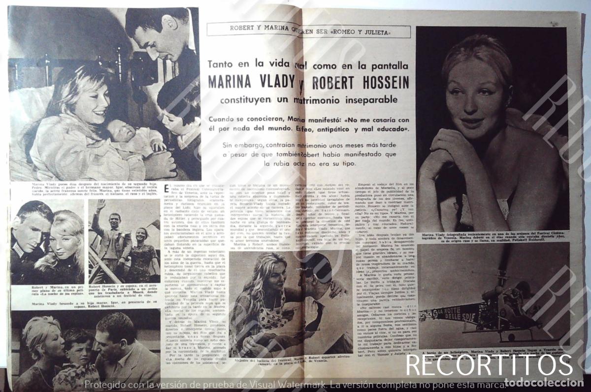 Cine: MARINA VLADY ROBERT HOSSEIN - Foto 1