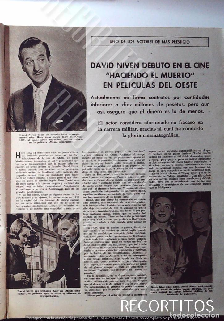 Cine: DAVID NIVEN DEBORAH KERR - Foto 1