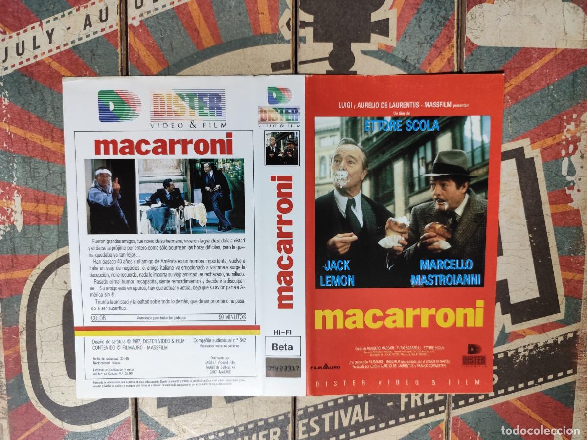 Cine: Car&aacute;tula Beta Macarroni - Foto 1