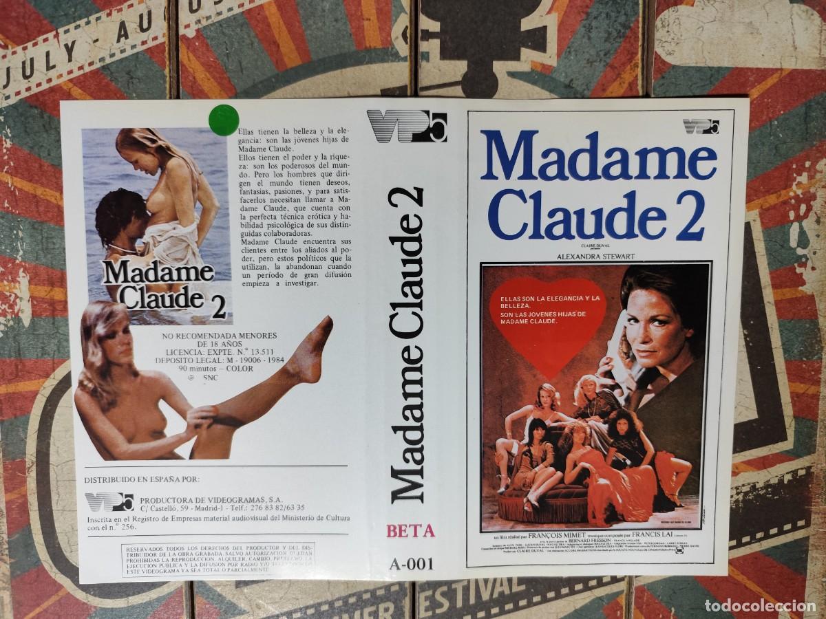 Cine: Car&aacute;tula Beta Madame Claude 2 - Foto 1