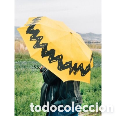 Cine: Paraguas plegable Snoopy - Foto 2