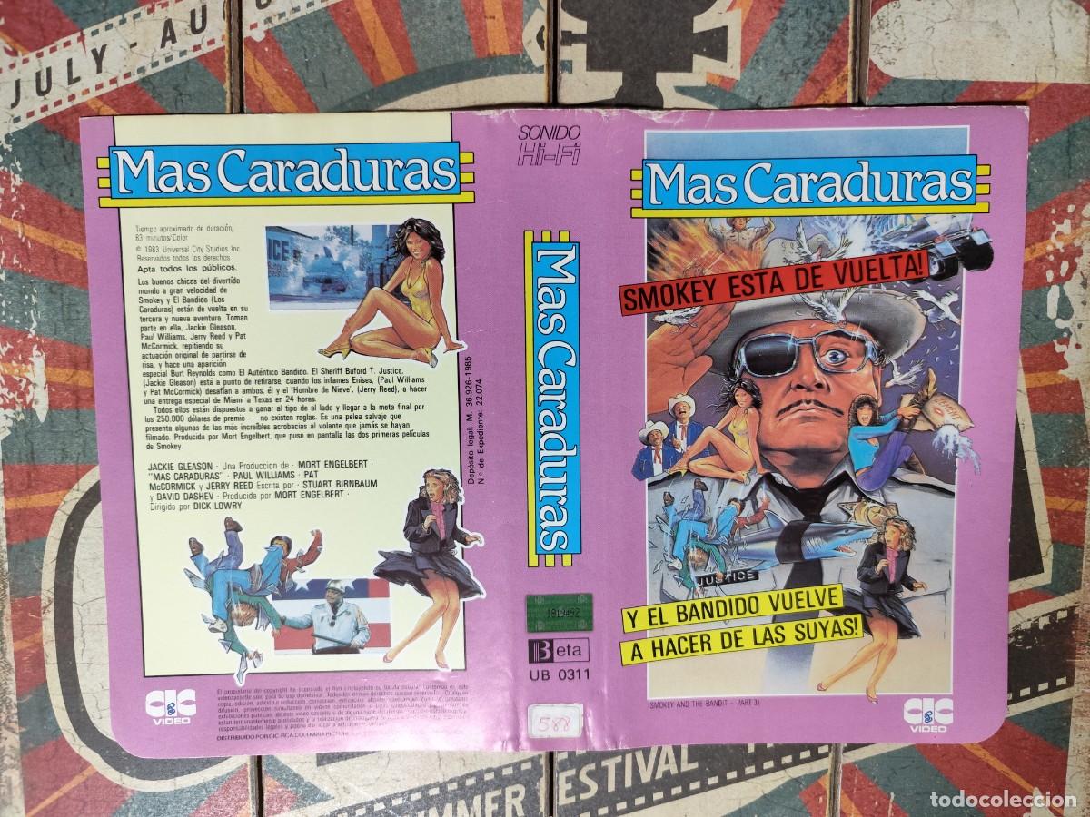 Cine: Caratula Beta Mas caraduras - Foto 1