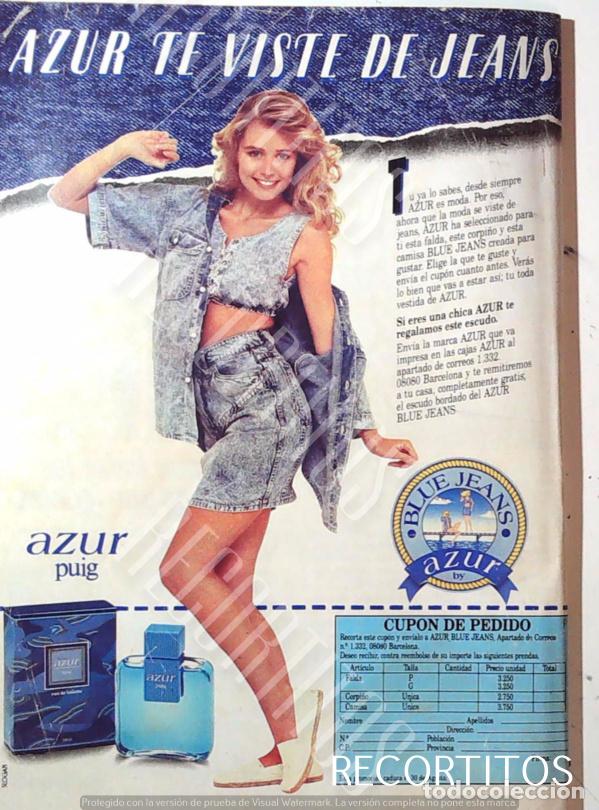 Cin&eacute;ma: azur de puig anuncio publicidad JEAS VAQUEROS