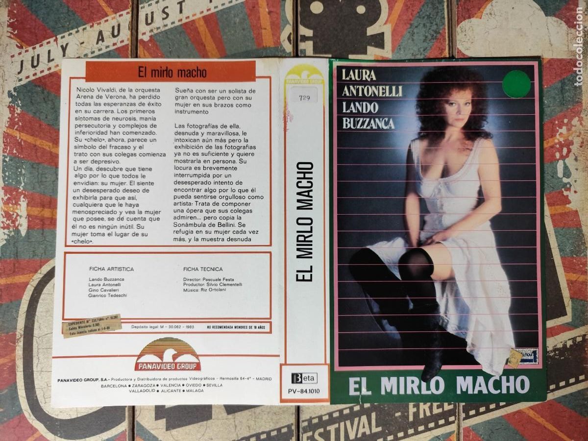 Cine: Car&aacute;tula Beta el mirlo macho - Foto 1