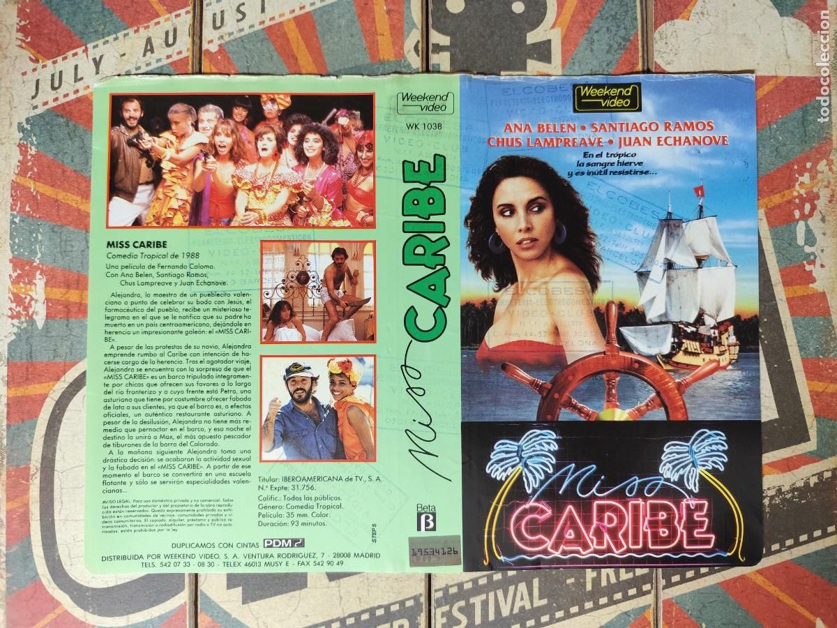 Cine: Car&aacute;tula Beta Miss Caribe - Foto 1