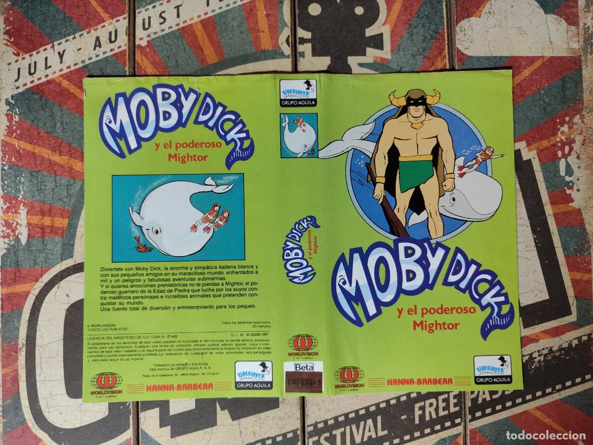 Cine: Car&aacute;tula Beta Moby Dick y el poderoso Mightor - Foto 1