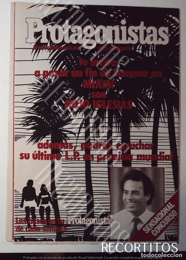 Cine: JULIO IGLESIAS ANUNCIO PROTAGONISTAS - Foto 1