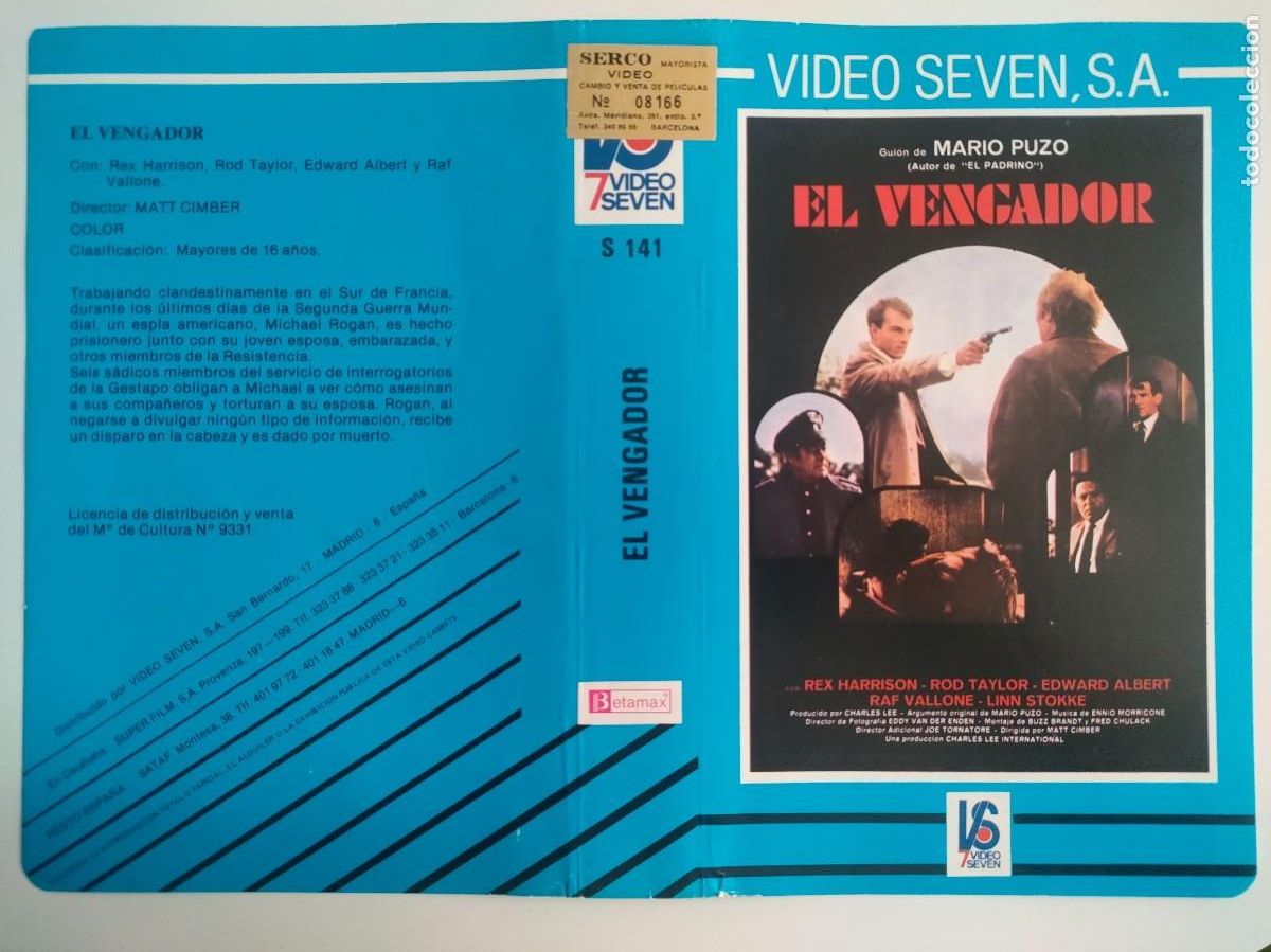 Cine: CARATULA - EL VENGADOR VS BETA - Foto 1
