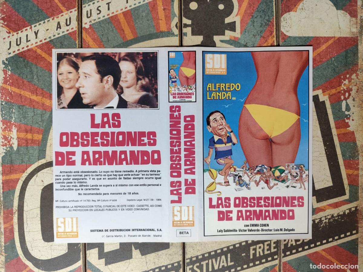 Cine: Car&aacute;tula Beta Las obsesiones Armando - Foto 1