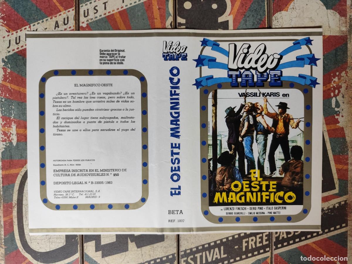Cine: Car&aacute;tula Beta El Oeste magn&iacute;fico - Foto 1