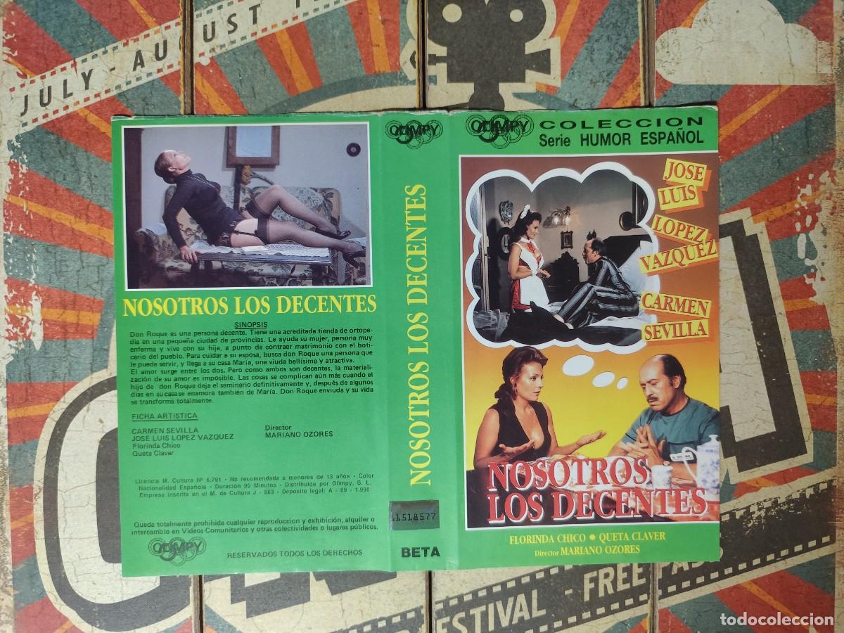 Cine: Car&aacute;tula Beta Nosotros los decentes - Foto 1