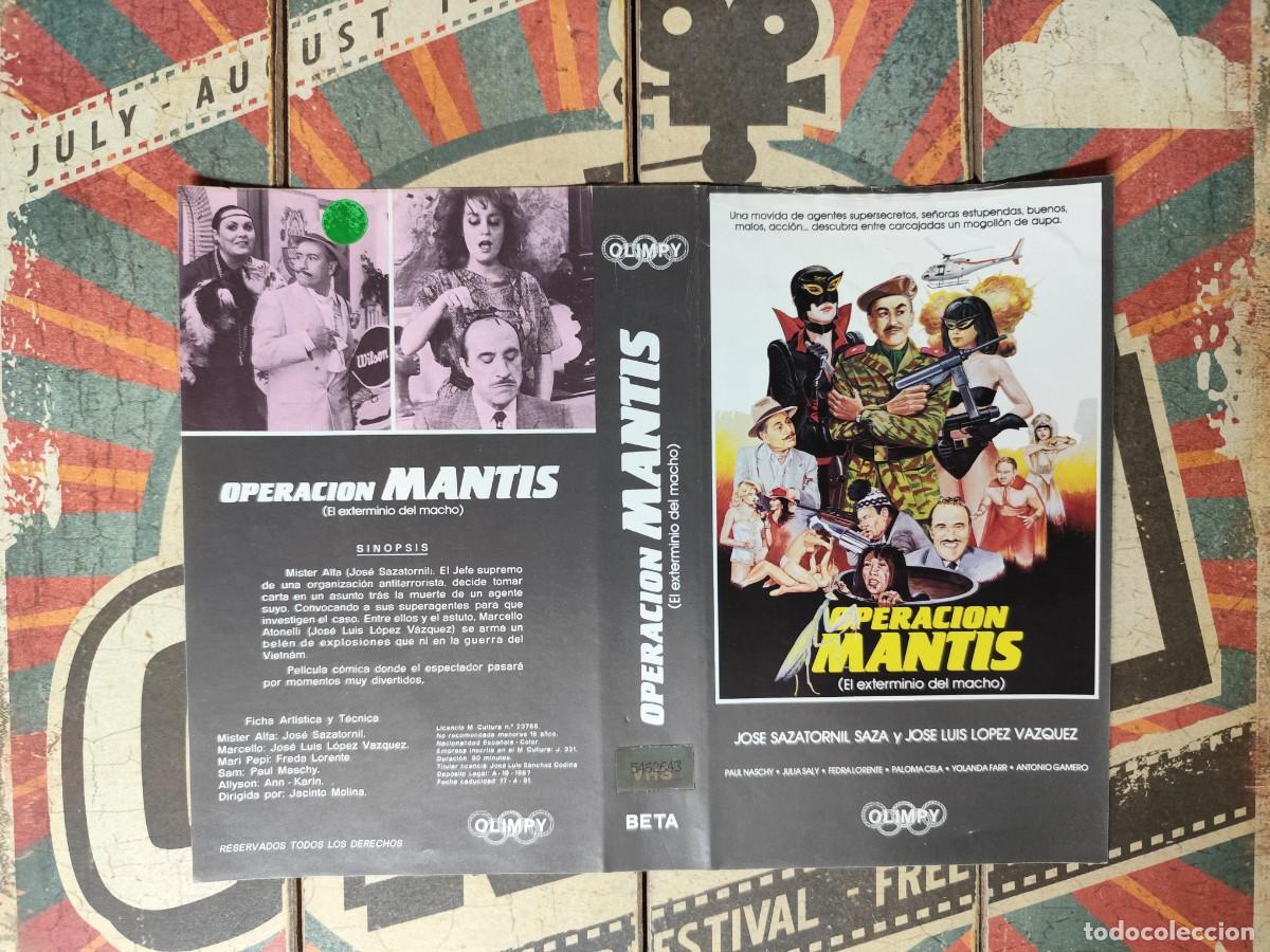 Cine: Car&aacute;tula Beta Operaci&oacute;n Mantis - Foto 1