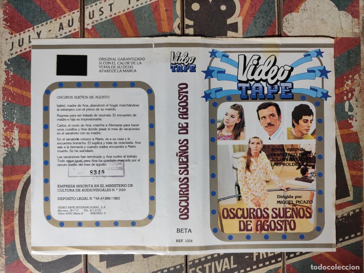 Cine: Car&aacute;tula Beta Oscuros sue&ntilde;os de agosto - Foto 1