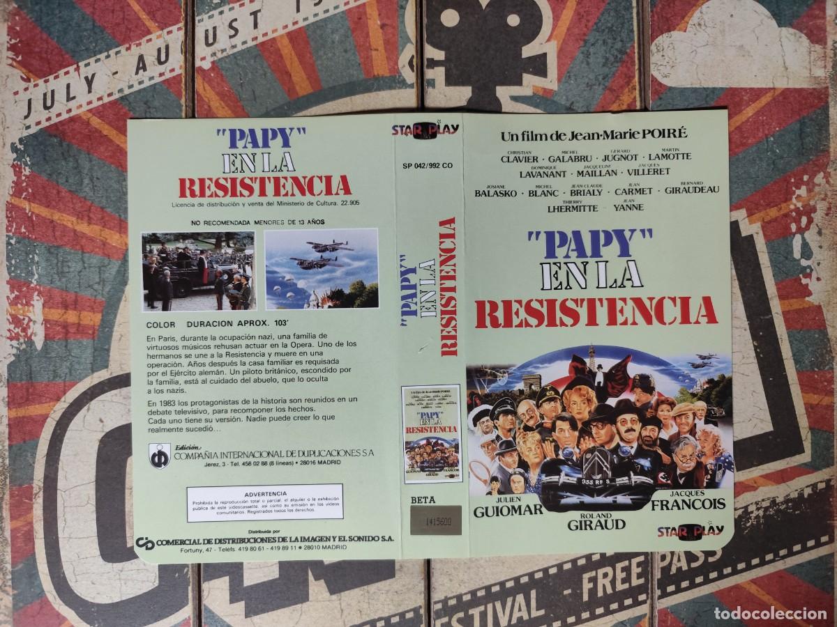 Cine: Car&aacute;tula Beta Papy en la resistencia - Foto 1