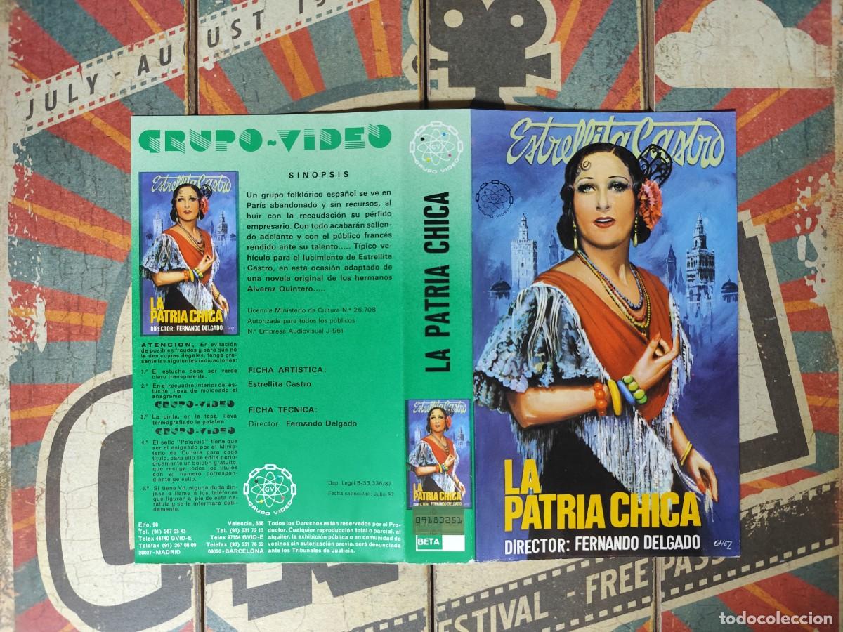 Cine: Car&aacute;tula Beta La patria chica - Foto 1