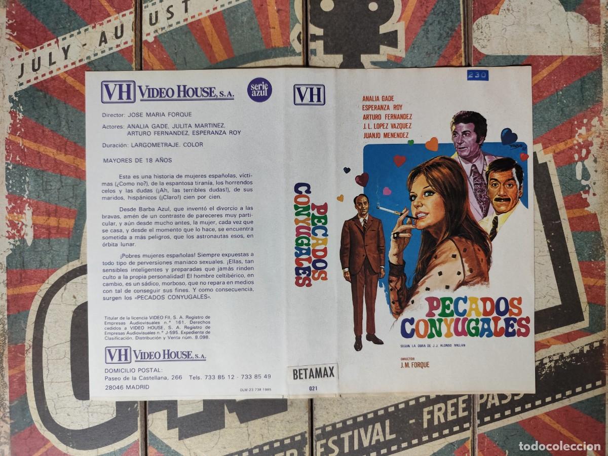 Cine: Car&aacute;tula Beta Pecados conyugales - Foto 1