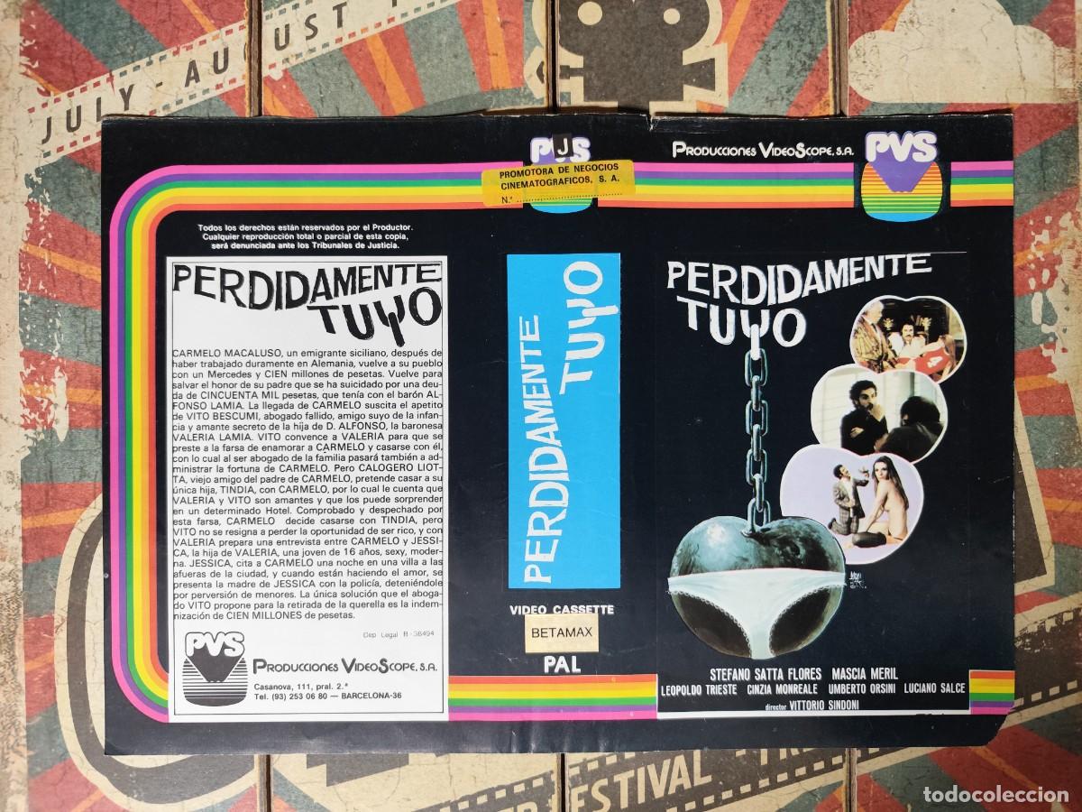 Cine: Car&aacute;tula Beta Perdidamente tuyo - Foto 1