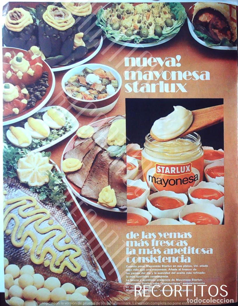Cin&eacute;ma: STARLUX ANUNCIO PUBLICIDAD MAYONESA