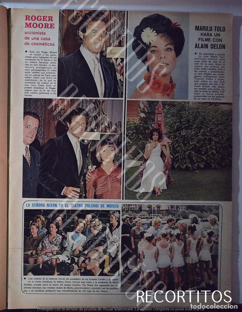Cine: MARILU TOLO ROGER MOORE - Foto 1