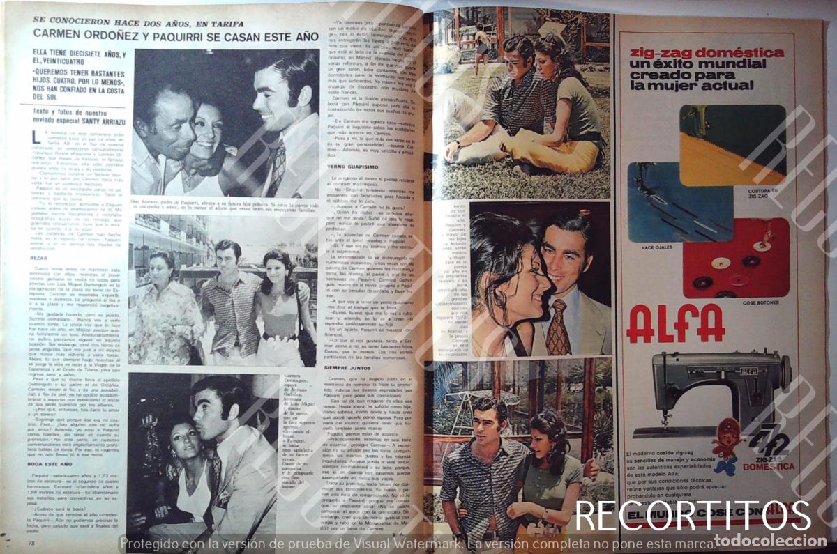 Cinema: paquirri carmina ordo&ntilde;ez MAQUINA DE COSER ALFA