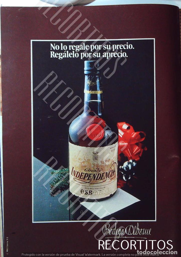Cine: independencia brandy anuncio publicidad
