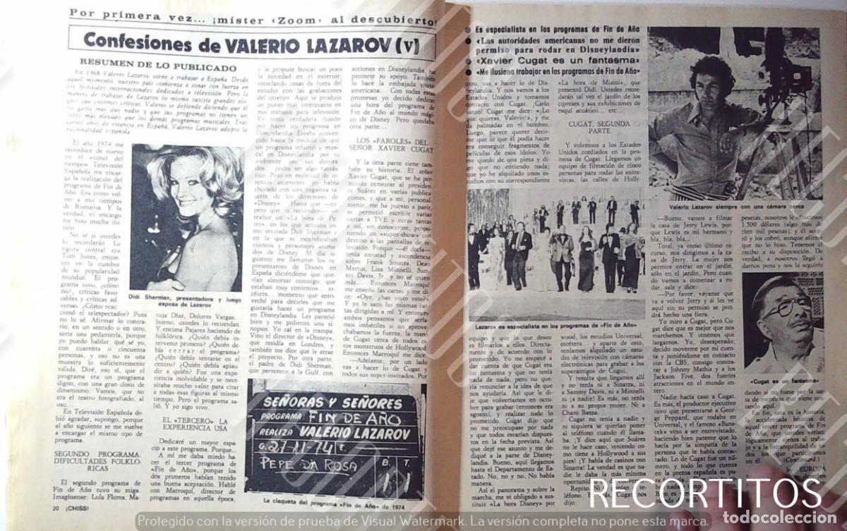 Cinema: VALERIO LAZAROV DIDI SHERMAN SE&Ntilde;ORES SE&Ntilde;ORAS LUIS AGUILE FERNANDO ESTESO XAVIER CUGAT