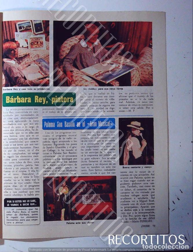 Cine: PALOMA SAN BASILIO BARBARA REY - Foto 1