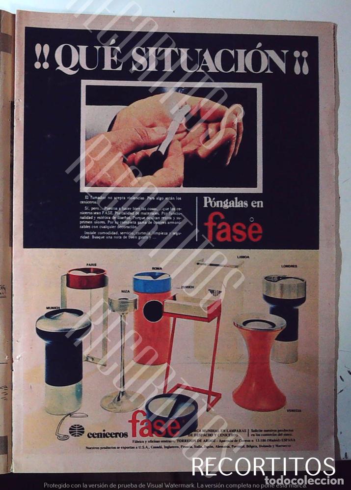 Cine: FASE FLEXO ANUNCIO PUBLICIDAD CENICEROS - Foto 1